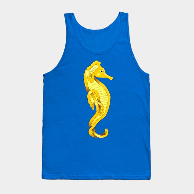 Seahorse Tank Top by KnotYourWorld4